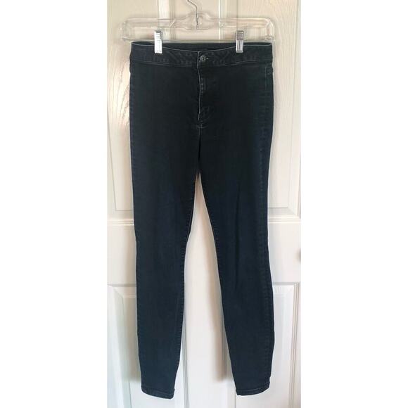 Decree Jeans Hi-Rise Jegging Dark Wash Jeans - Junior's 5 - Picture 1 of 9